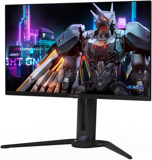 Игровой монитор GIGABYTE Aorus FO27Q2, 27-дюймовый дисплей QD-OLED, разрешение QHD, частота обновления 240 Гц, время отклика 0,03 мс (GtG), технология AMD FreeSync Premium Pro, черный | FO27Q2-EK