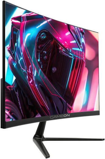 GAMEON GOC27F180VA Curved Gaming Monitor, 27" VA Display, FHD Resolution, 180Hz Refresh Rate, MPRT 0.5ms, AMD FreeSync Technology, 16.7M Display Colors, Black | GOC27F180VA