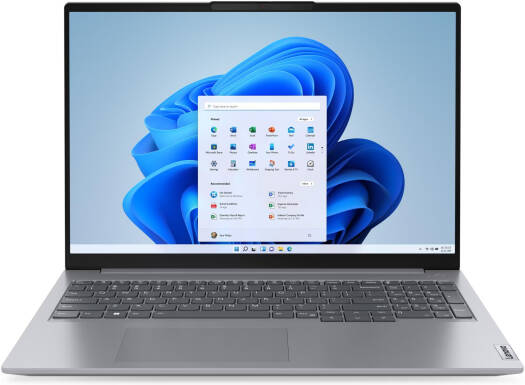لابتوب لينوفو ثينك بوك 16 G6 IRL، شاشة WUXGA IPS مقاس 16 بوصة، معالج إنتل كور i5-1335U، ذاكرة وصول عشوائي (RAM) سعة 8 جيجابايت، قرص SSD سعة 512 جيجابايت، رسومات إنتل آيريس إكس إي، لوحة مفاتيح إنجليزية