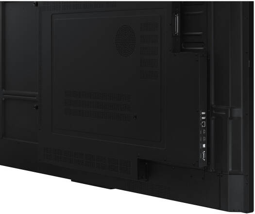 شاشة سامسونج التفاعلية WAF Series، شاشة لمس بالأشعة تحت الحمراء بدقة 4K فائقة الوضوح مقاس 75 بوصة، زمن استجابة 8 مللي ثانية، ذاكرة فلاش 64 جيجابايت، اتصال واي فاي وبلوتوث، أندرويد 14، أسود | LH75WAFWL