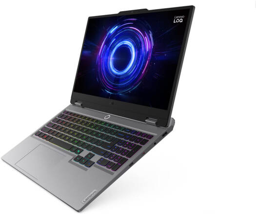 لابتوب الألعاب لينوفو LOQ 15IRX10، شاشة 15.6 بوصة FHD 144Hz IPS، معالج Intel Core i7-13650HX، ذاكرة وصول عشوائي (RAM) سعة 24 جيجابايت، قرص SSD سعة 512 جيجابايت، بطاقة رسومات GeForce RTX 5060 سعة 8 جيج