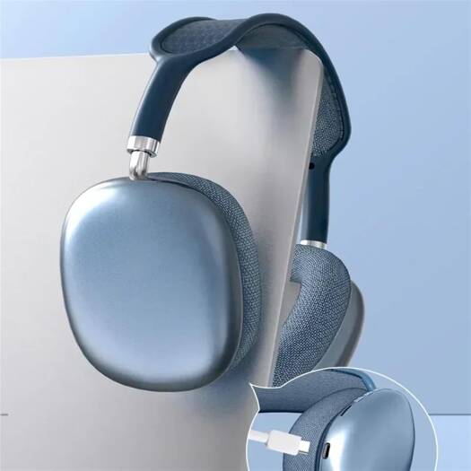 P9 Wireless Bluetooth Headphones With Mic Noise Cancelling Headsets Stereo Sound Earphones Sports Gaming Headphones Supports (Color  Red)