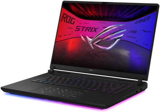 لابتوب الألعاب ASUS ROG Strix SCAR 16 G635L-XRW165W، شاشة WQXGA مقاس 16 بوصة بدقة 2.5K وتردد 240 هرتز، معالج Intel Core Ultra 9 275HX، ذاكرة وصول عشوائي (RAM) سعة 32 جيجابايت، قرص SSD سعة 2 تيرابايت، 