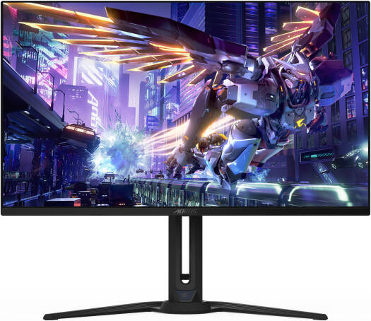 Игровой монитор Gigabyte Aorus FO32U2P, 32-дюймовый дисплей 4K UHD OLED, частота обновления 240 Гц, время отклика 0,03 мс (GtG), тактический переключатель, переключатель Daisy, 6-осевое управление цве