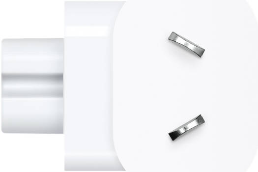 Адаптер Apple World Travel Kit, семь различных вилок переменного тока, совместимость с MagSafe и MagSafe 2, белый | МД837