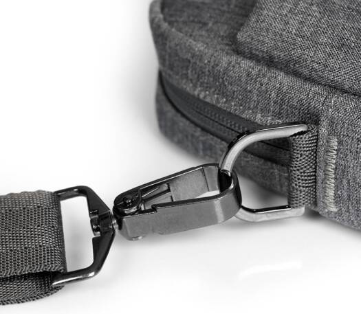 Port Designs YOSEMITE Eco 15.6" Laptop Bag, r-PET & PET Recycled Materials, Fully Padded Structure, Adjustable & Removable Padded Shoulder Strap | 400701
