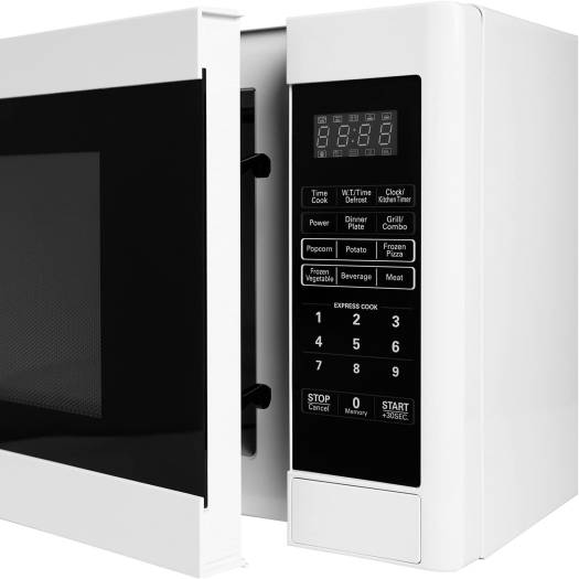Super General 30 Liter Compact Counter-Top Microwave Oven, 900W Power, 1000W Grill, Digital Control, SGMM-935-DGW, White/Black, 59.1 x 46.3 x 38 cm, 1 Year Warranty