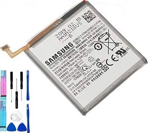 7thStreet - استبدال بطارية الهاتف EB-BA905ABU لسامسونج غالاكسي A90 A80 بطاريات الهاتف الأصلية 3700mAh مع أدوات مفتوحة