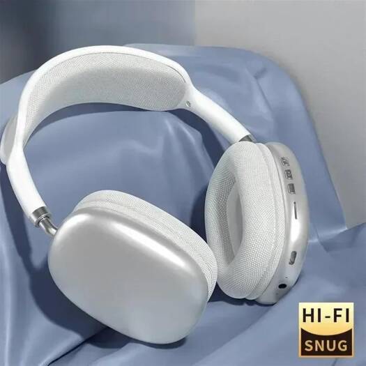P9 Wireless Bluetooth Headphones With Mic Noise Cancelling Headsets Stereo Sound Earphones Sports Gaming Headphones Supports (Color  Red)