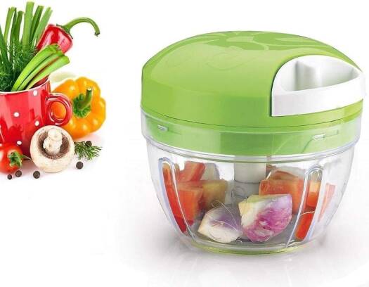 Измельчитель для пищевых продуктов Easy Spin Cutter, зеленый Jx588