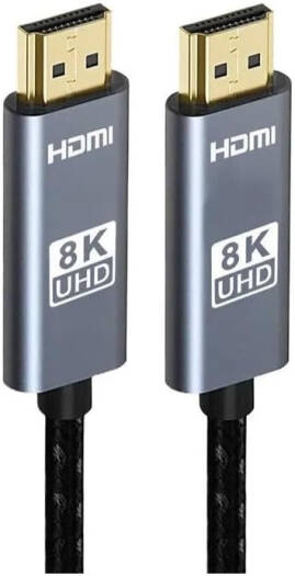 ABIN HDMI 2.1 Cable,Ultra High Speedm, 4k 120Hz 8k 60Hz, 48Gbps, HDR10+ Dolby Atmos, HDCP2.3, Compatible for Mac RTX4090, PC, HDTV, PS5, Xbox, 1m(3.3ft) | QXK3C086