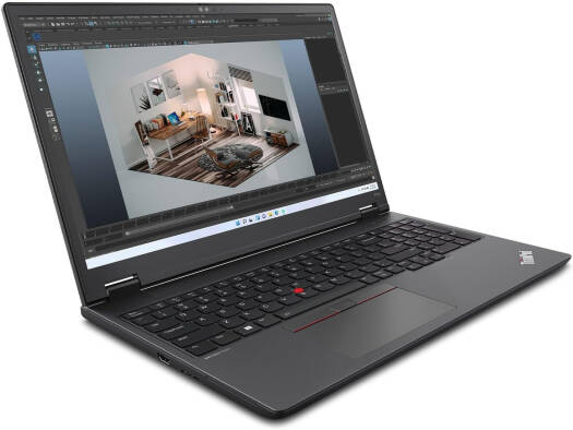 لابتوب لينوفو ثينك باد P16v من الجيل الثاني، شاشة WUXGA IPS مقاس 16 بوصة، معالج إنتل كور ألترا 7 155H، ذاكرة وصول عشوائي (RAM) سعة 16 جيجابايت، قرص SSD سعة 512 جيجابايت، معالج رسومات RTX 500 Ada من ال