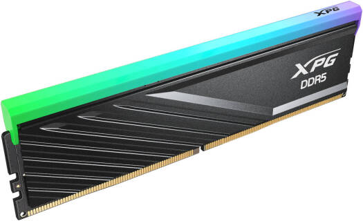 Adata XPG Lancer Blade RGB 32 ГБ (2x 16 ГБ) DDR5 настольная память, скорость памяти 6000 МТ/с, задержка CAS 36, поддержка AMD Expo и Intel XMP 3.0, форм-фактор UDIMM 288 контактов, черный | AX5U6000C3